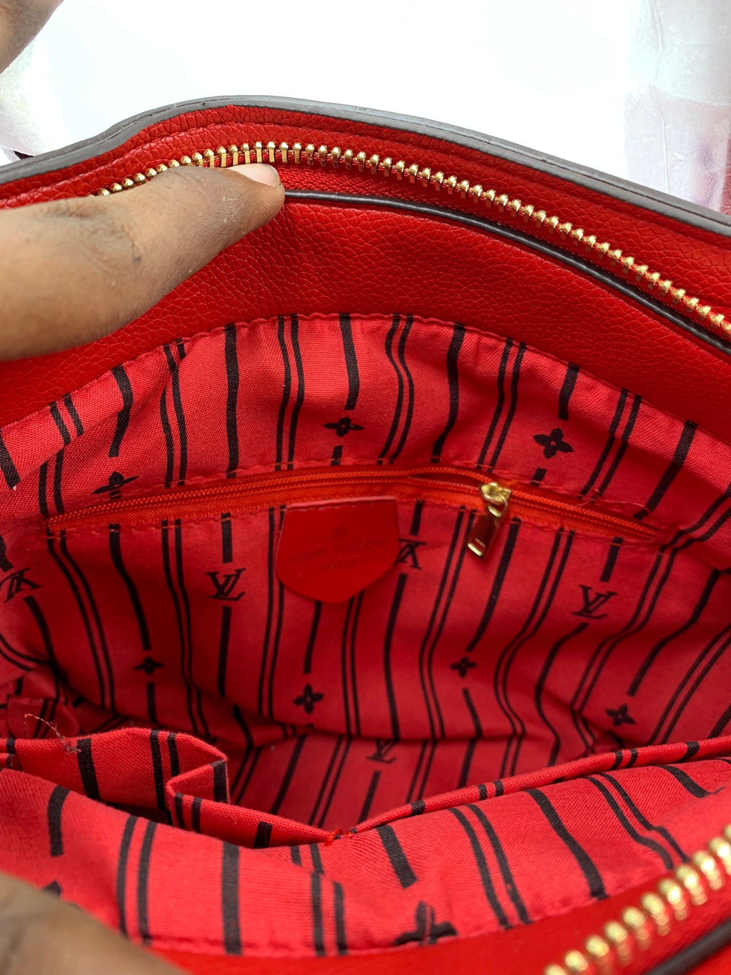 L.V Brand PU Leather Stylish For Woman Hand Bag