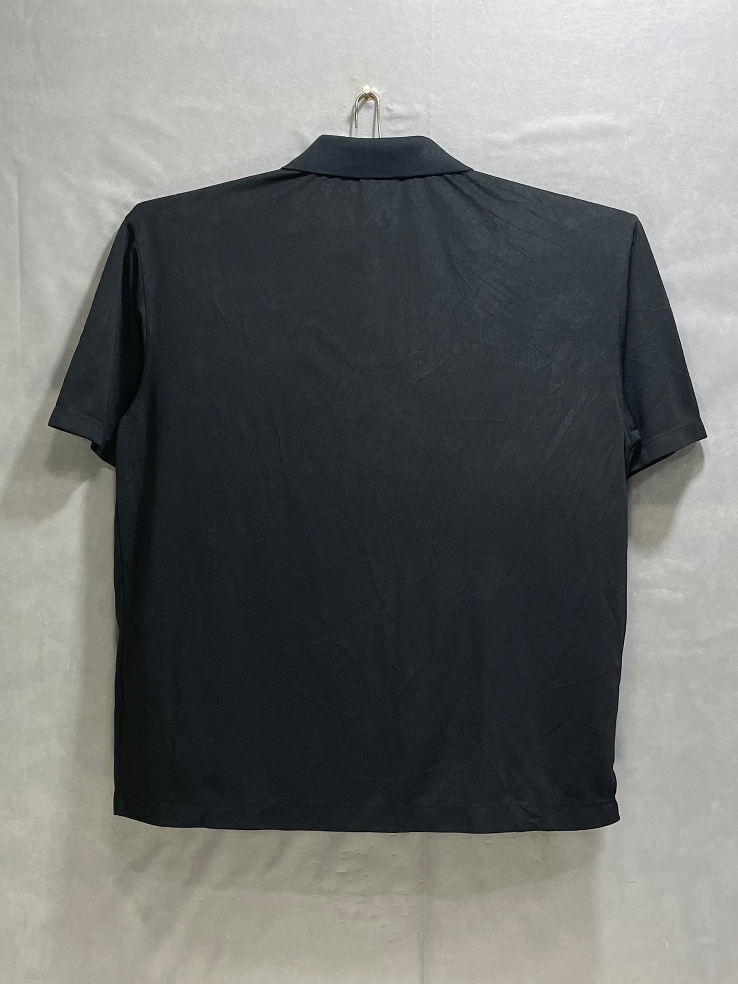 Nike Black Sport Polo T Shirt For Men L