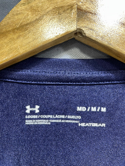 Under Armour Blue Sports For Men T Shirt M