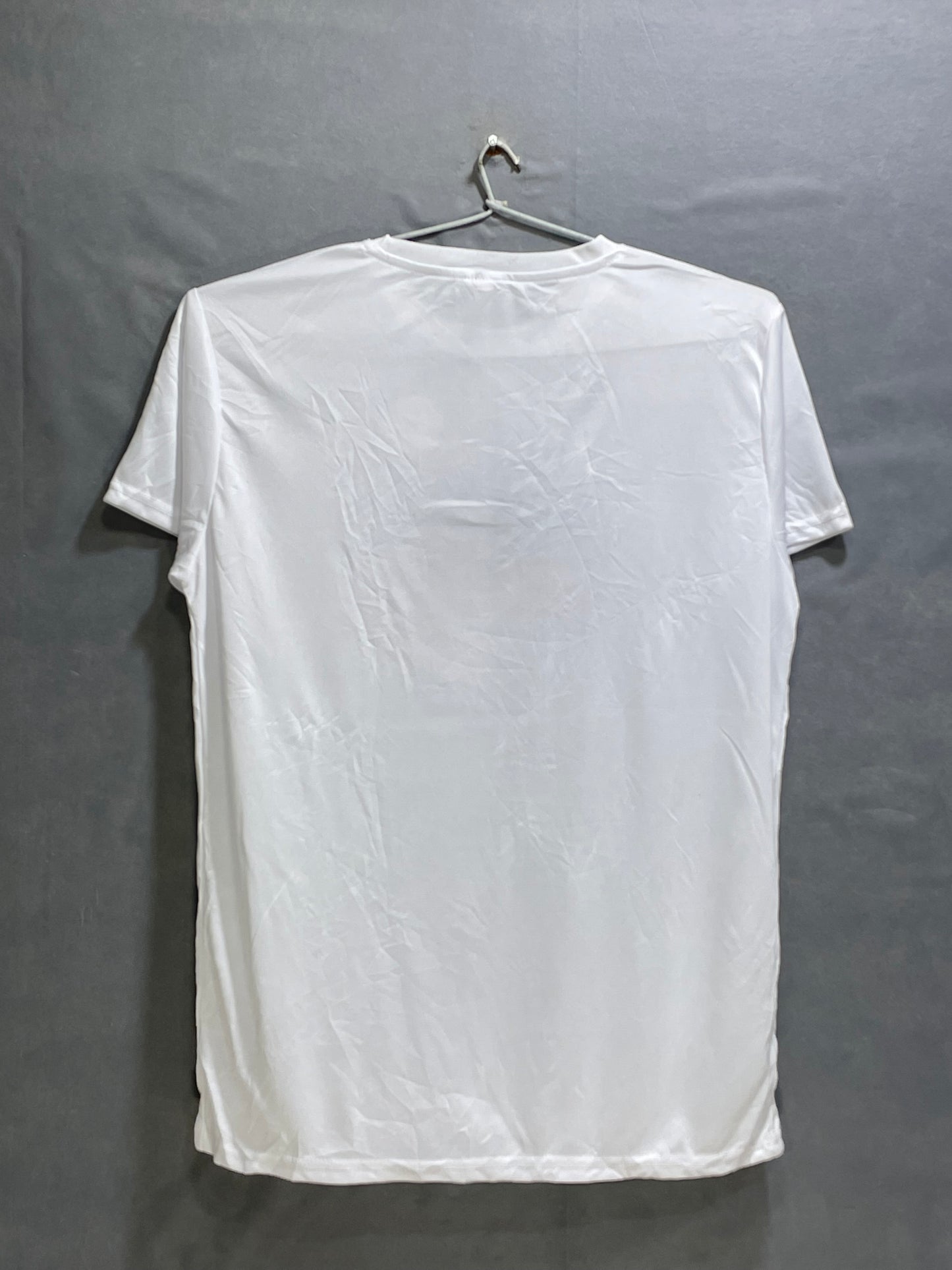 Land Of The Free White Sports For Men T Shirt L