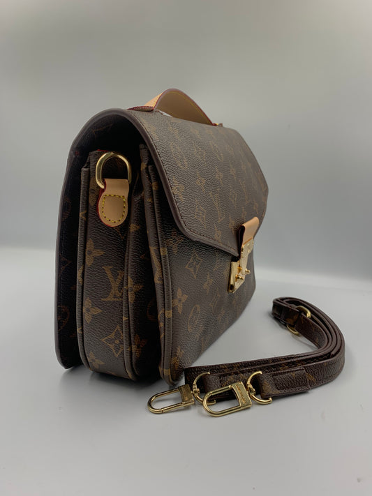 L.V Brand PU Leather Stylish For Woman Hand Bag