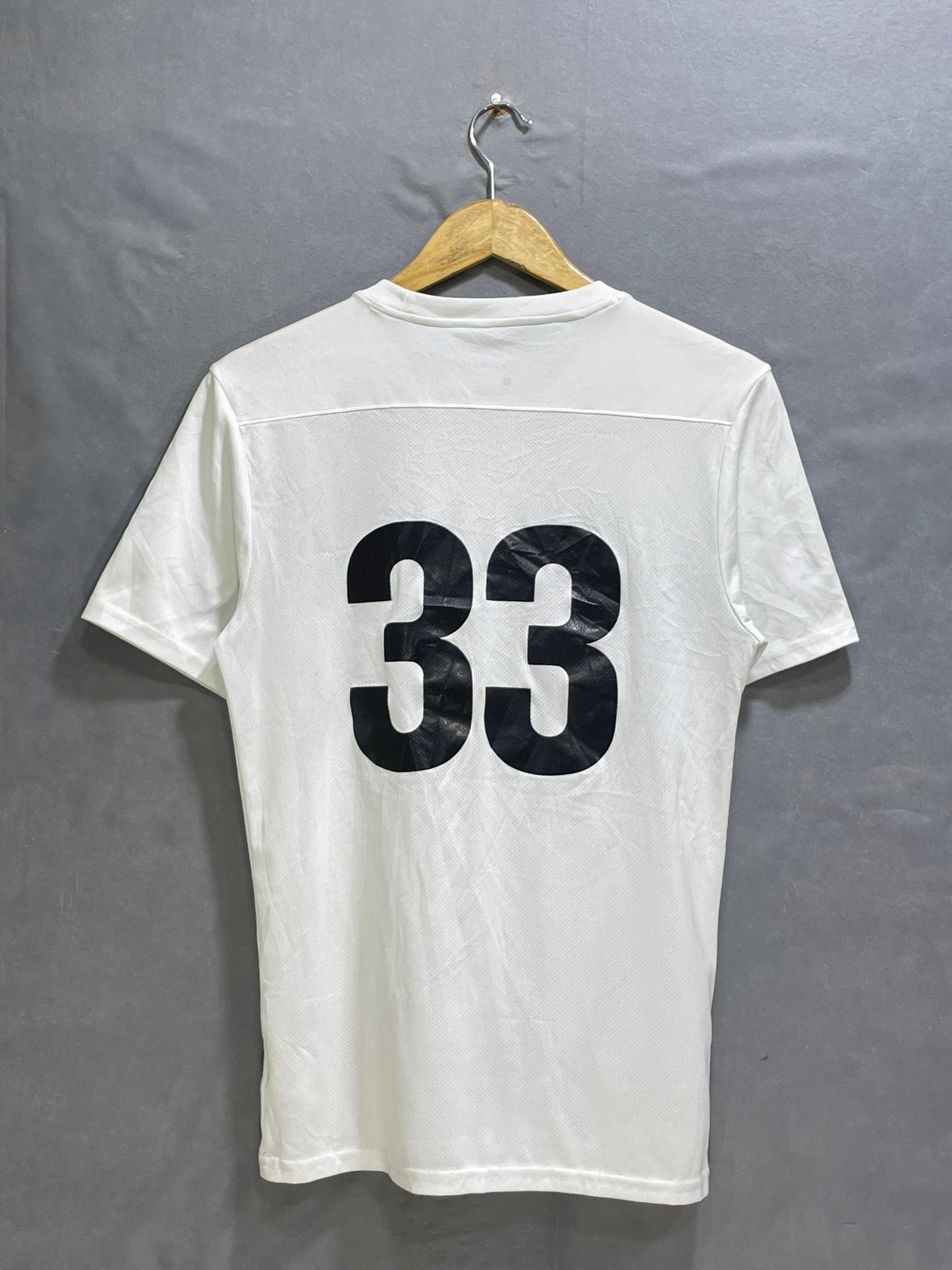 Nike Dri Fit White Sports For Men T Shirt S