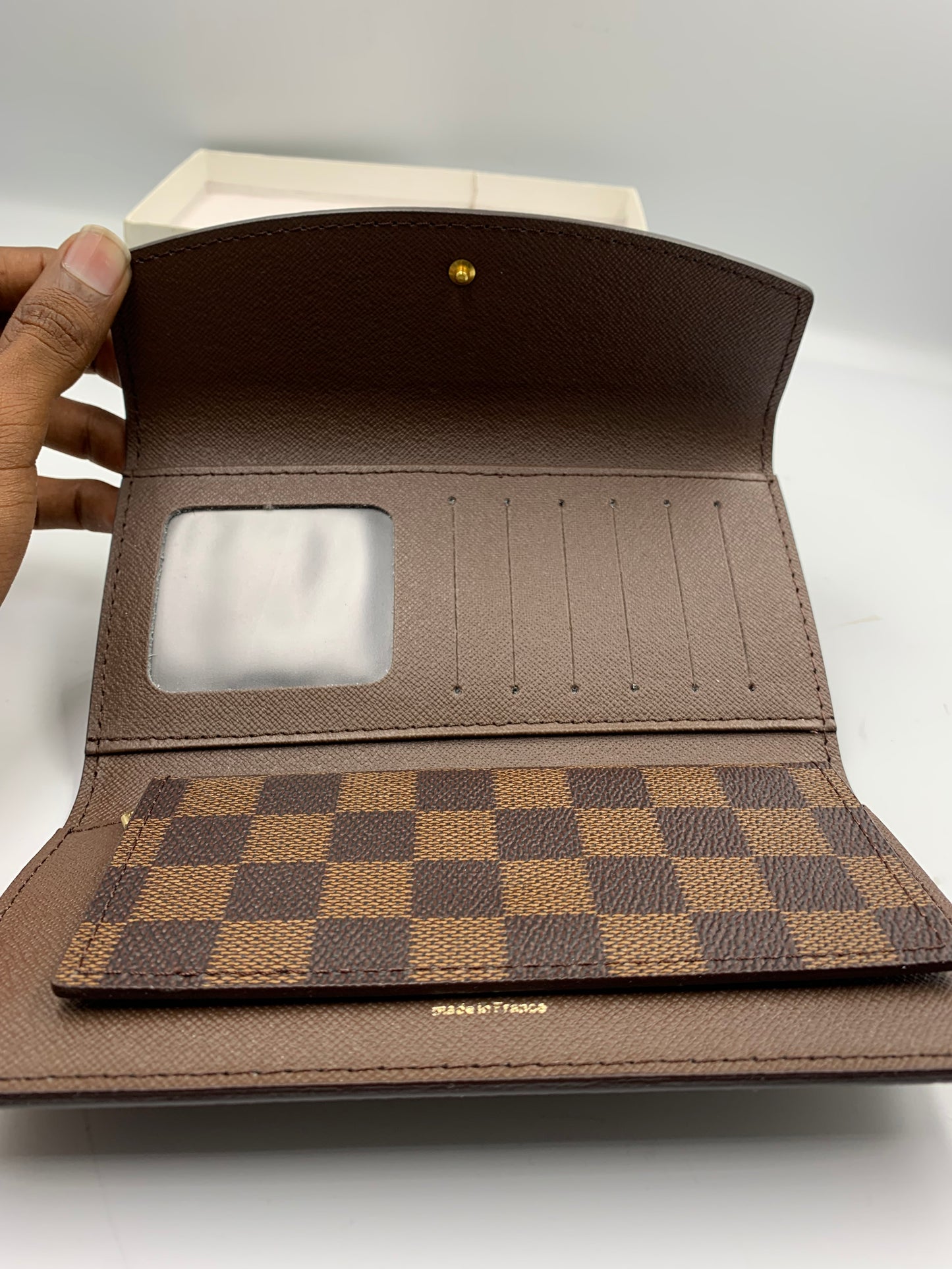 L.V Brand PU Leather Stylish For Woman Wallet