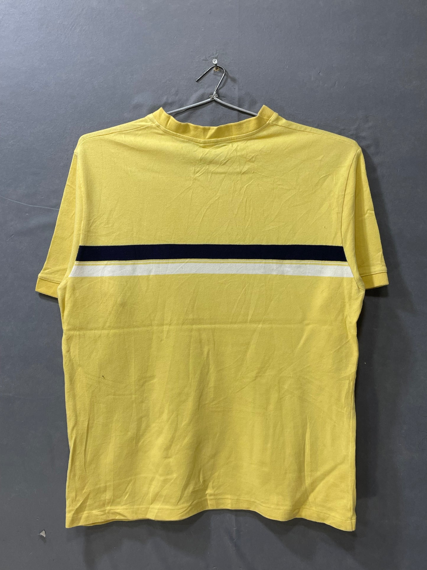 Gap Yellow Cotton T Shirt For Men M