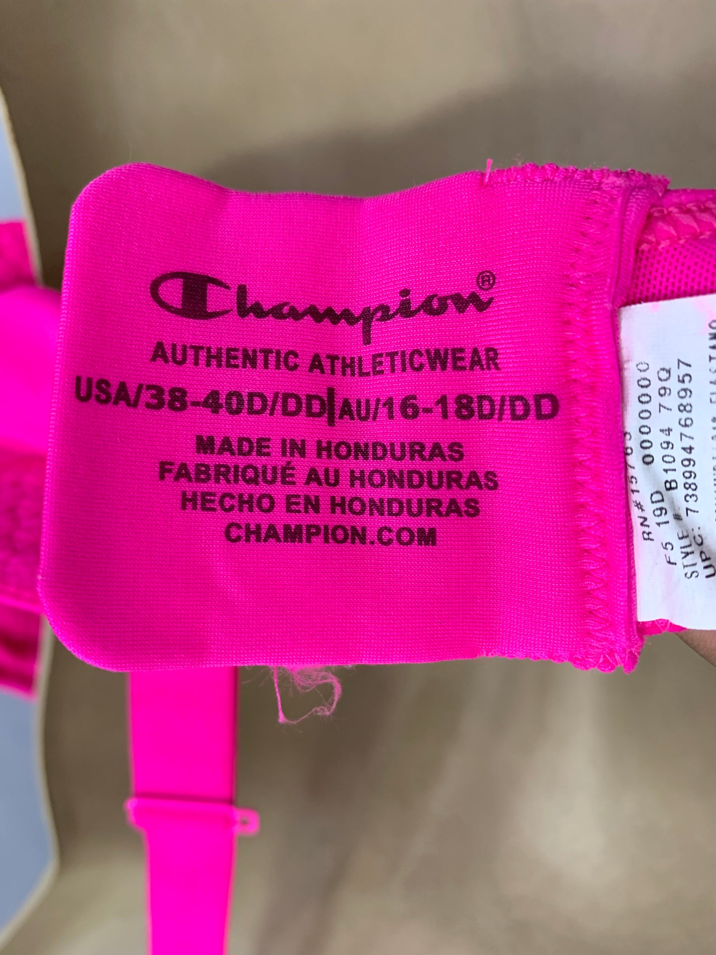 Champion Branded Original Sports Gym Bra For Women