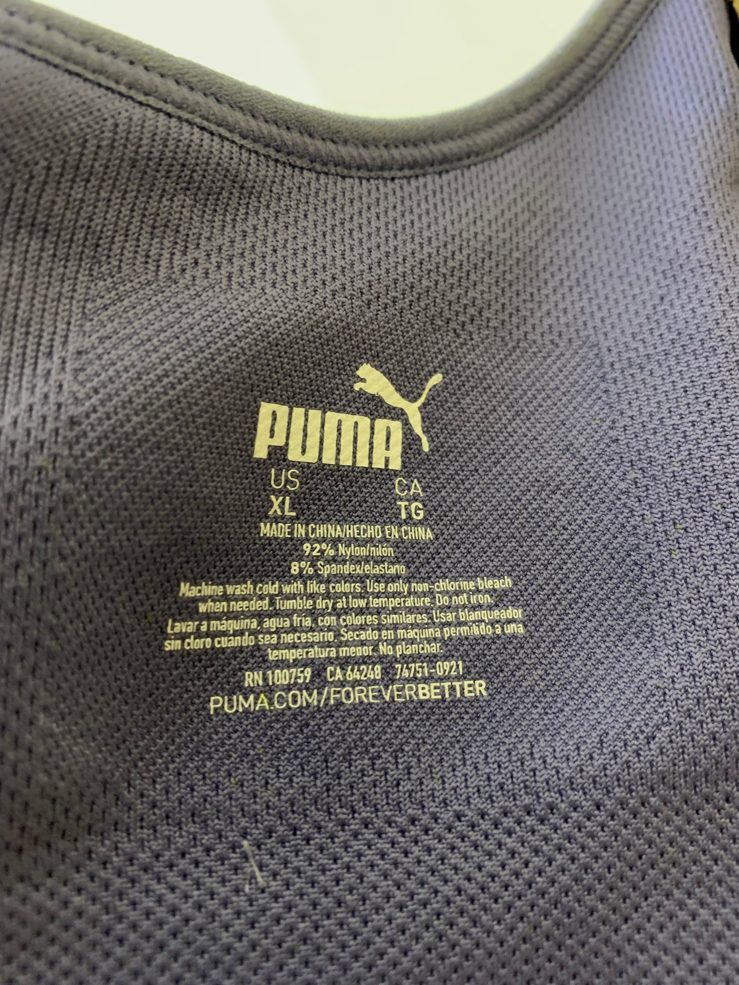 Puma Branded Original Sports Gym Bra For Women