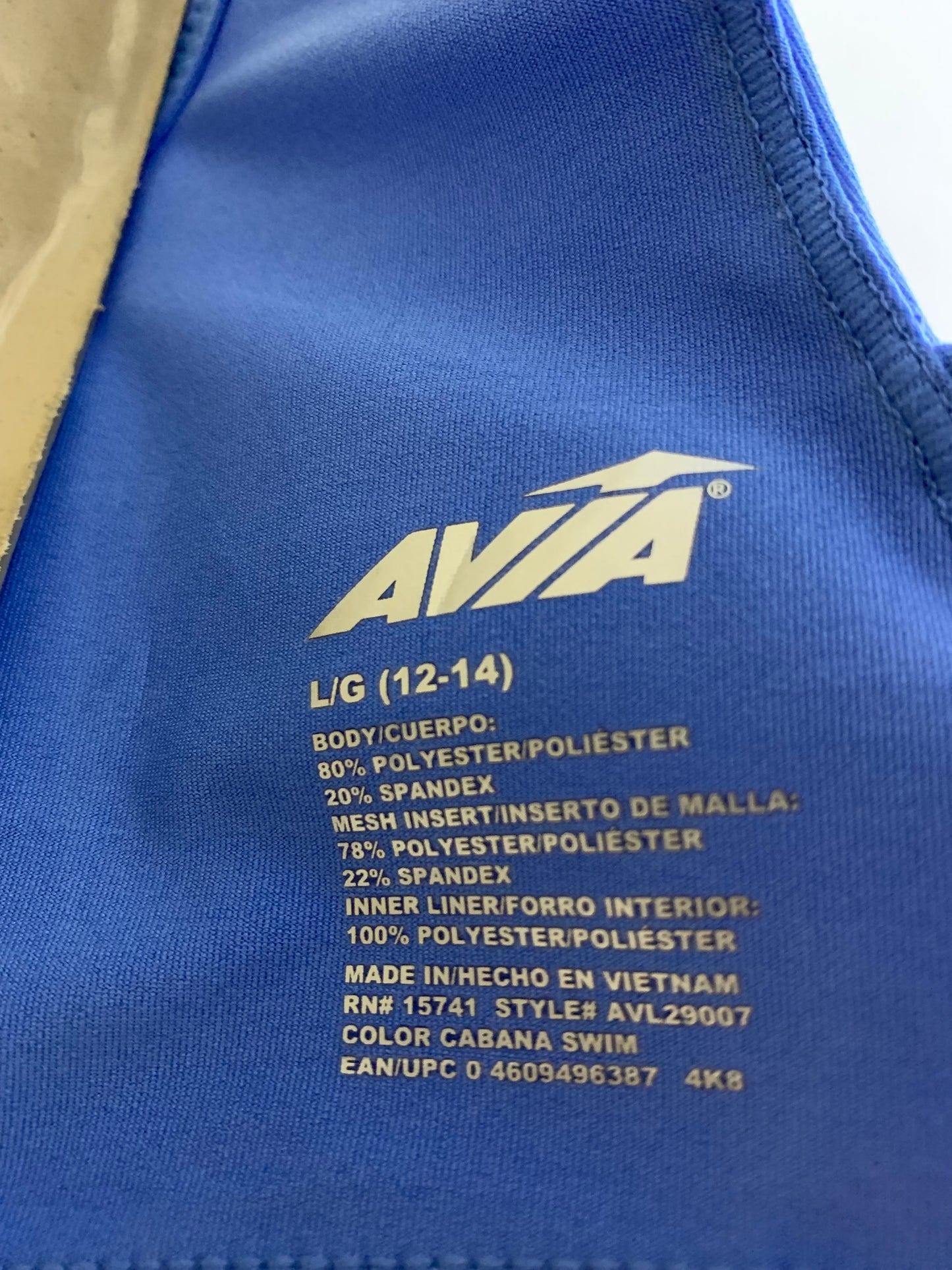 Avia Branded Original Sports Gym Bra For Women