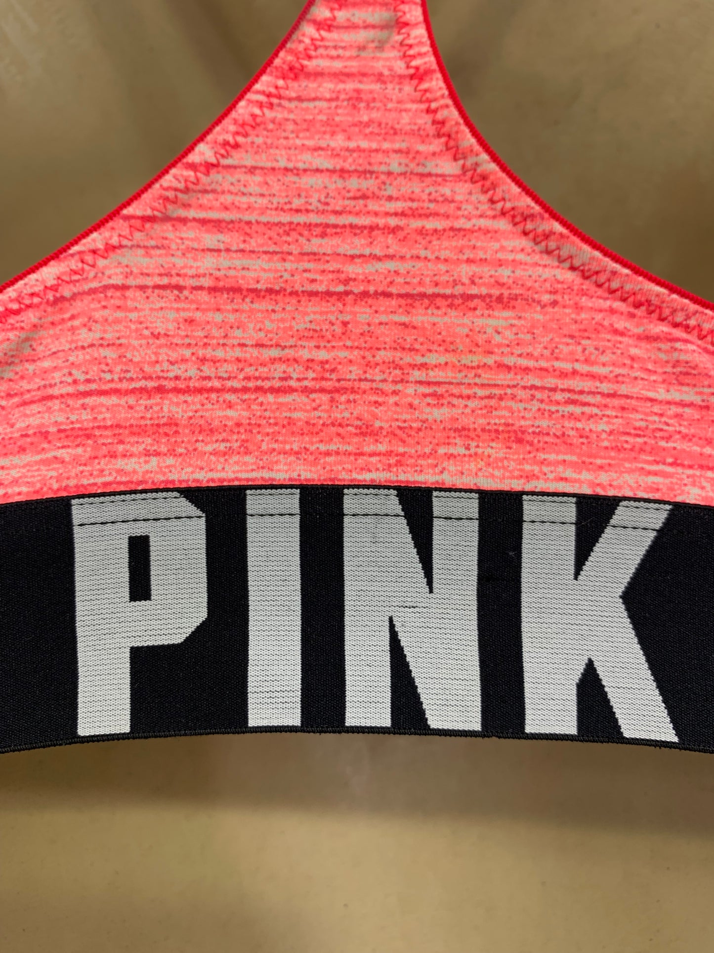 Pink Branded Original Sports Gym Bra For Women