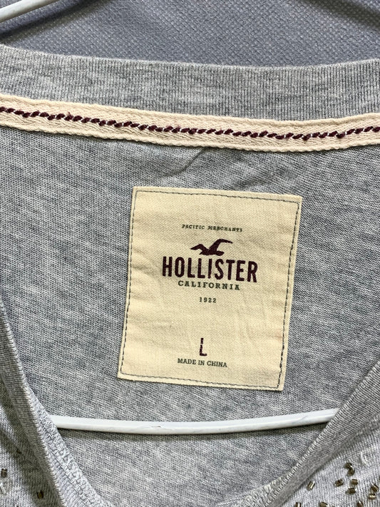 Hollister Branded Original For Cotton Women T Shirt
