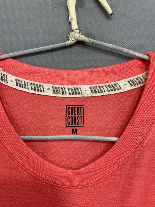 Great Coast Branded Original Cotton T Shirt For Men