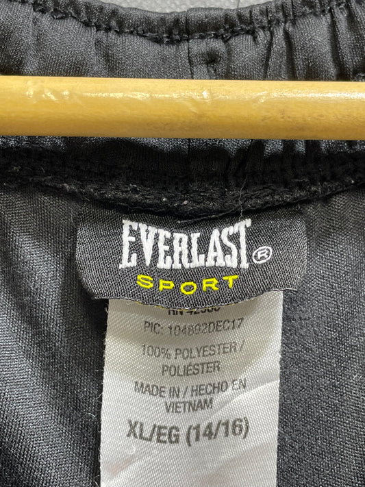Everlast Black Sports Short For Kids 16 Years