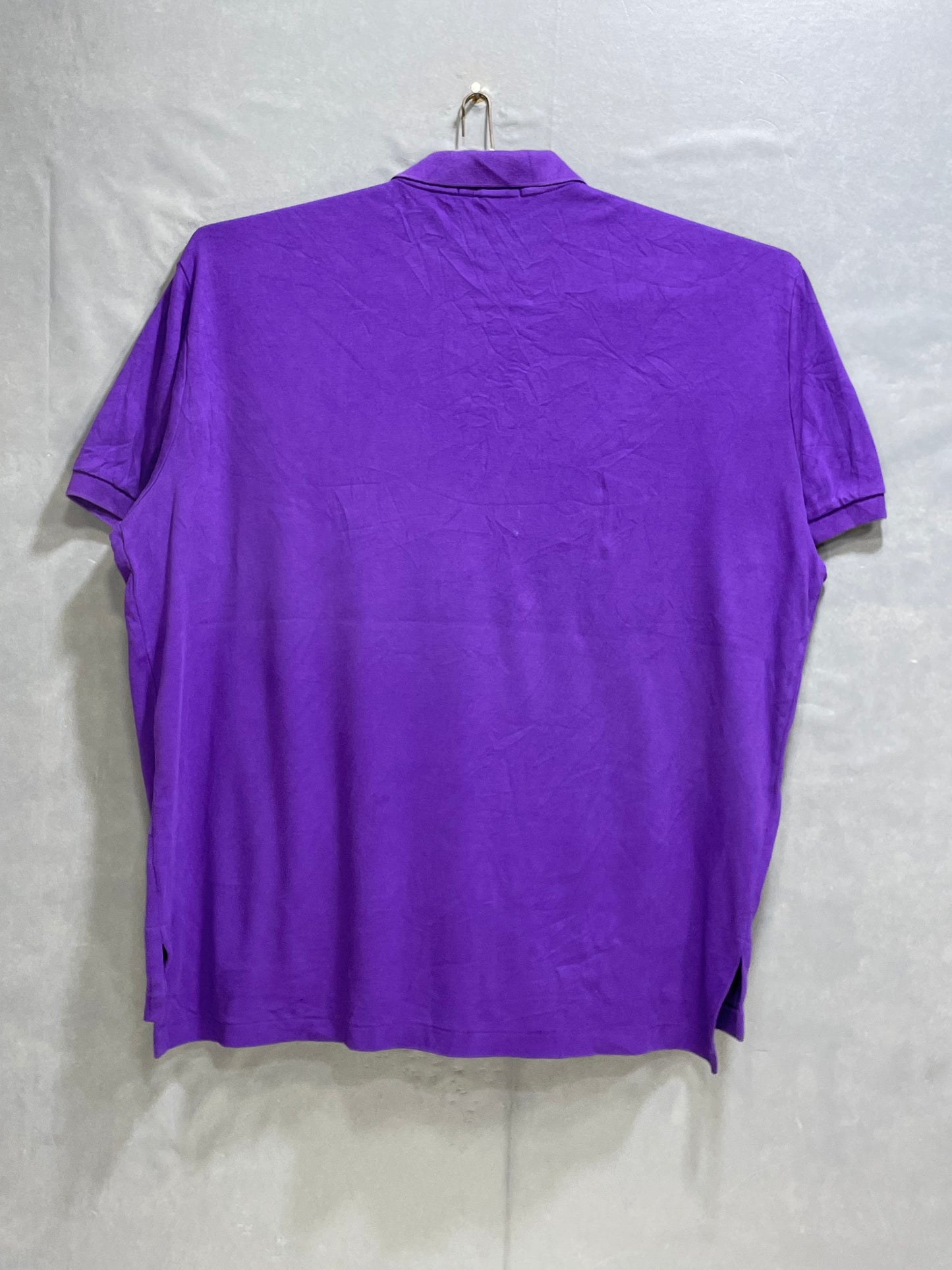 Polo Purple Cotton Polo T Shirt For Men X Large