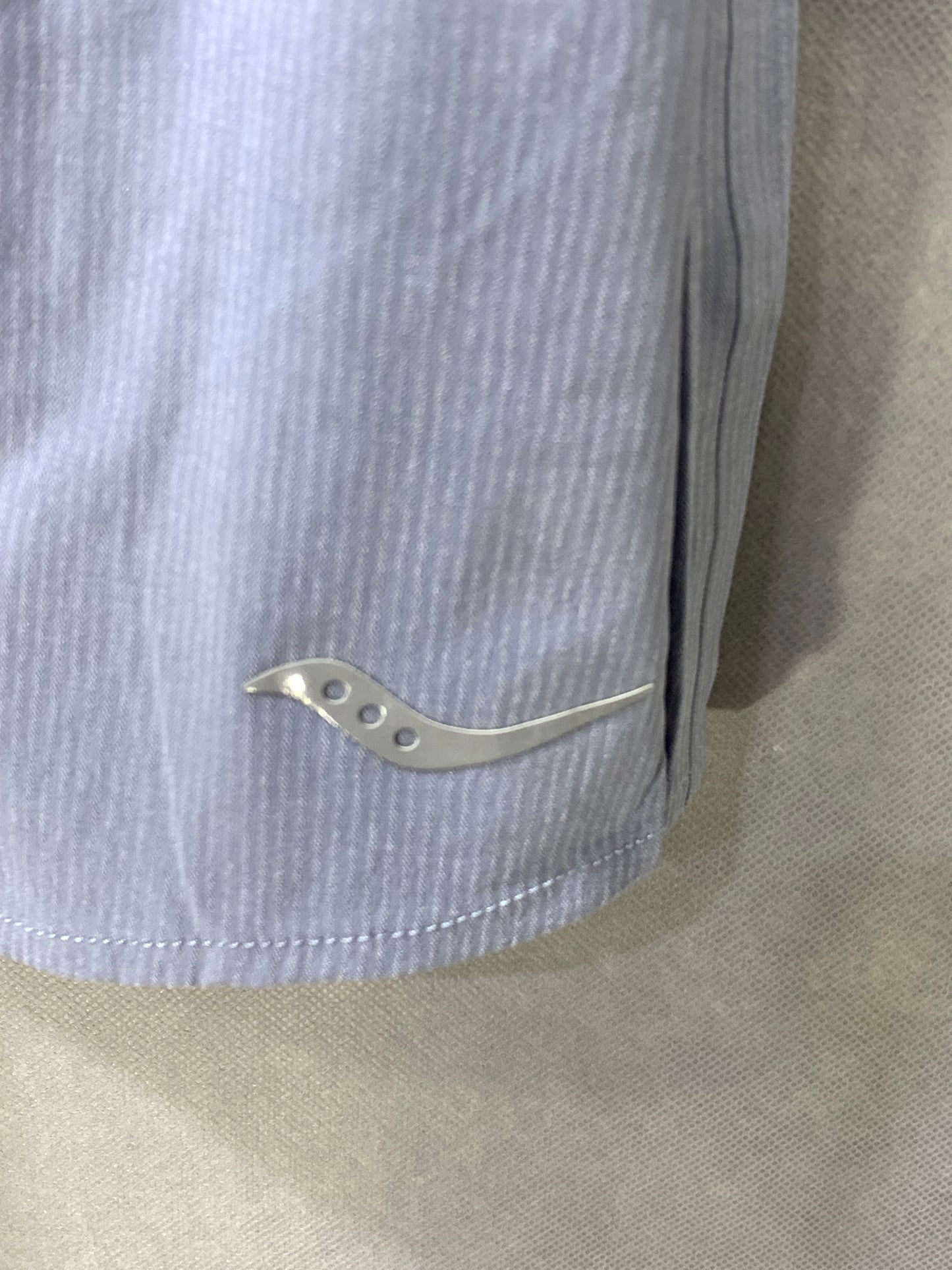 Saucony Blue Cotton Shirt For Men Medium
