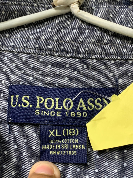 U.S Polo Assn Red Cotton Shirt For