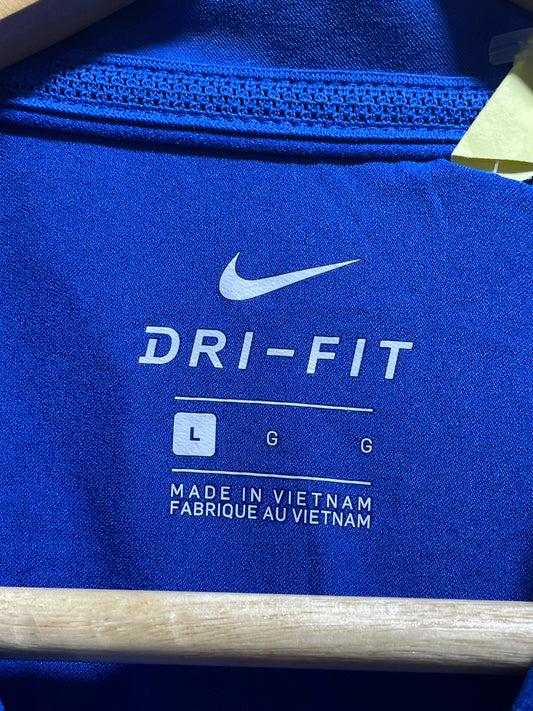 Nike Royal Blue Polo T Shirt For Men Large | Preloved Labels