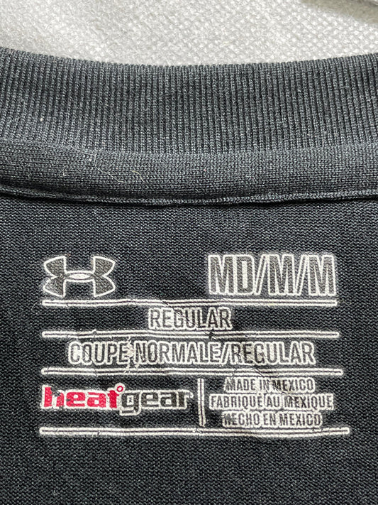 Under Armour Black Sports For Men T Shirt Medium