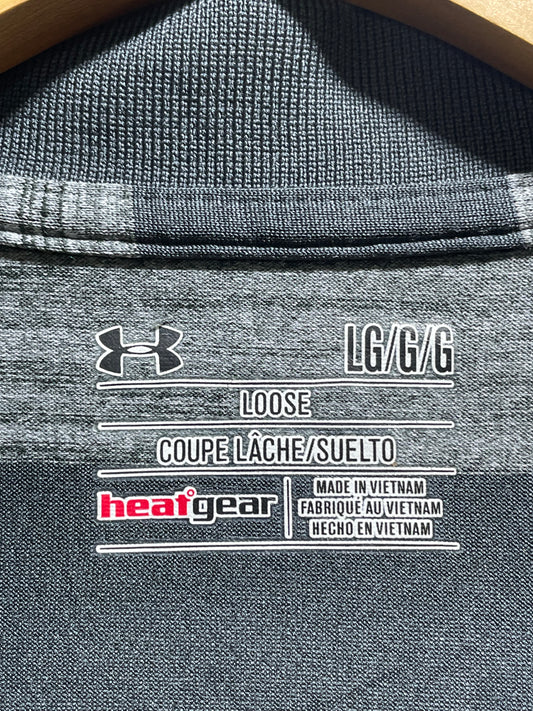 Under Armour Gray Polo T Shirt For Men Large | Preloved Labels