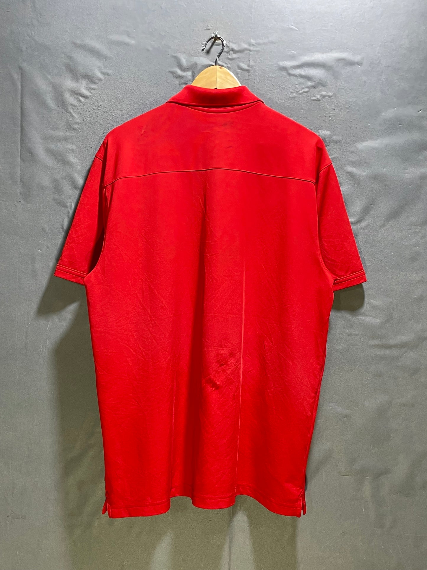 Under Armour Red Polo T Shirt For Men X Large | Preloved Labels