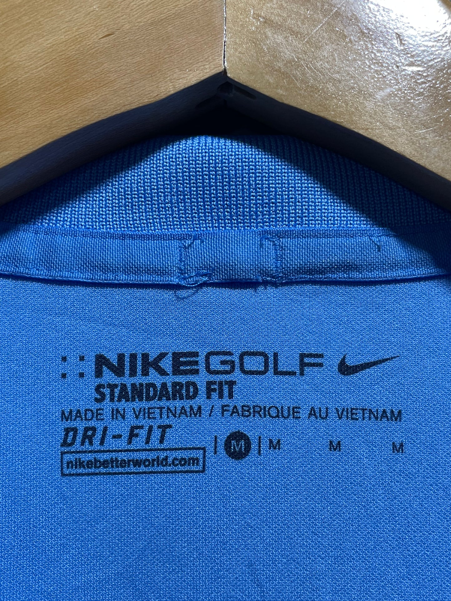 Nike Sky Blue Sport Polo T Shirt For Men Medium | Preloved Labels