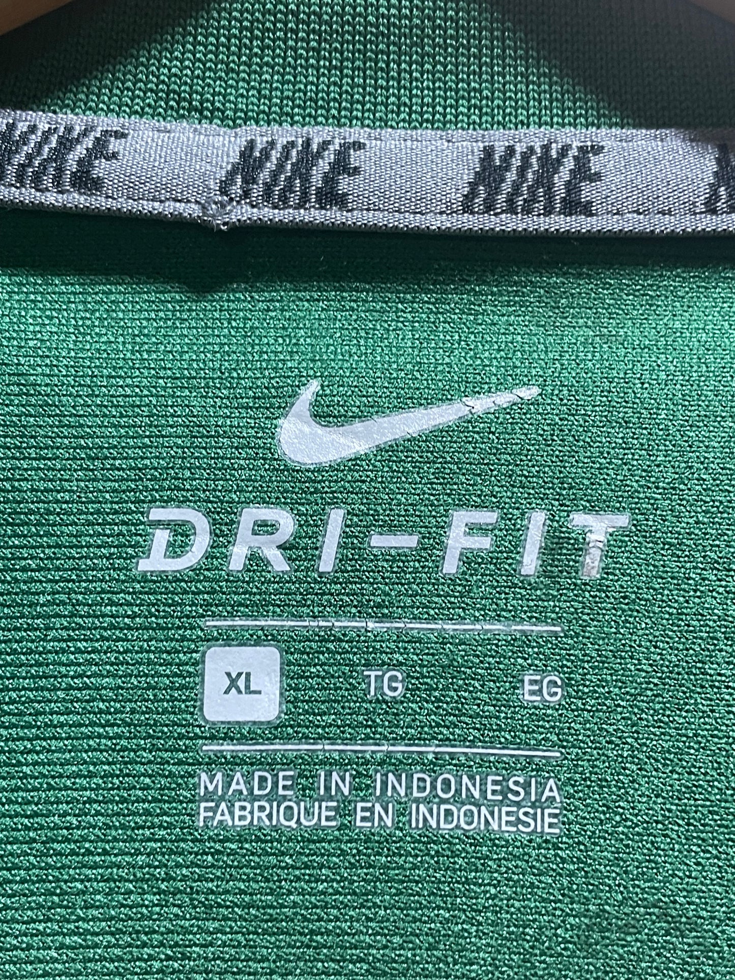Nike Dark Green Sport Polo T Shirt For Men X Large | Preloved Labels