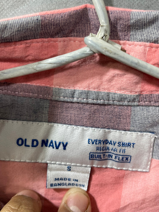 Old Navy Red Cotton Shirt For Men S