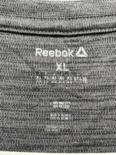 Reebok Gray Sports For Men T Shirt X Large