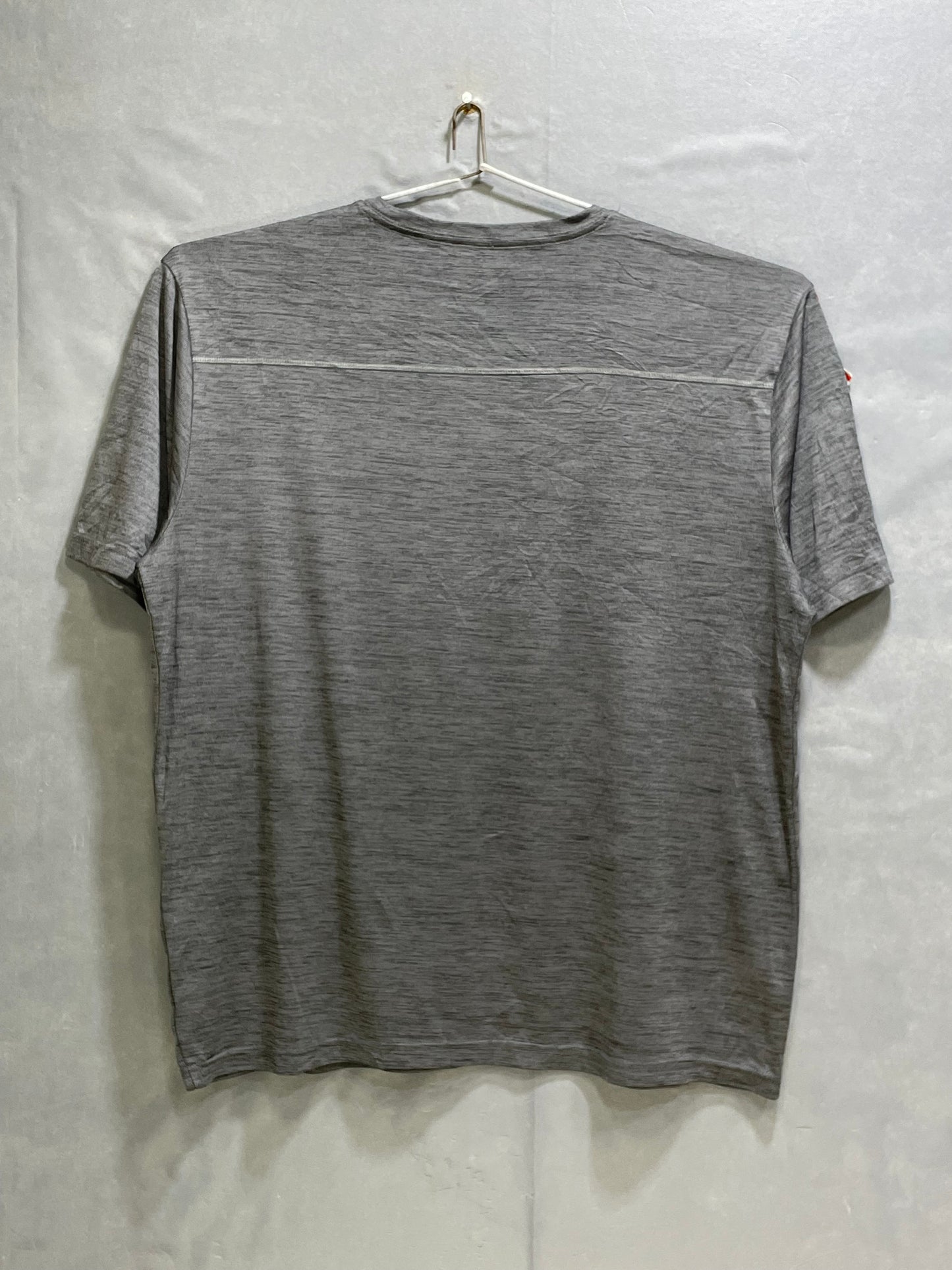 Reebok Gray Sports For Men T Shirt X Large