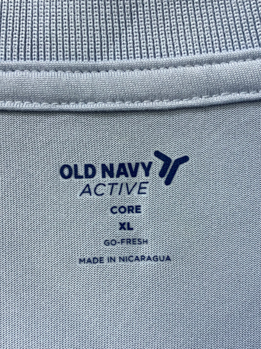 Old Navy Sports Blue Polo Men T Shirt