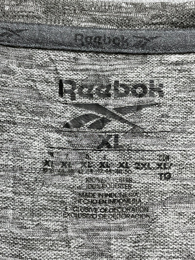 Reebok Brown Sports For Men T Shirt X Large