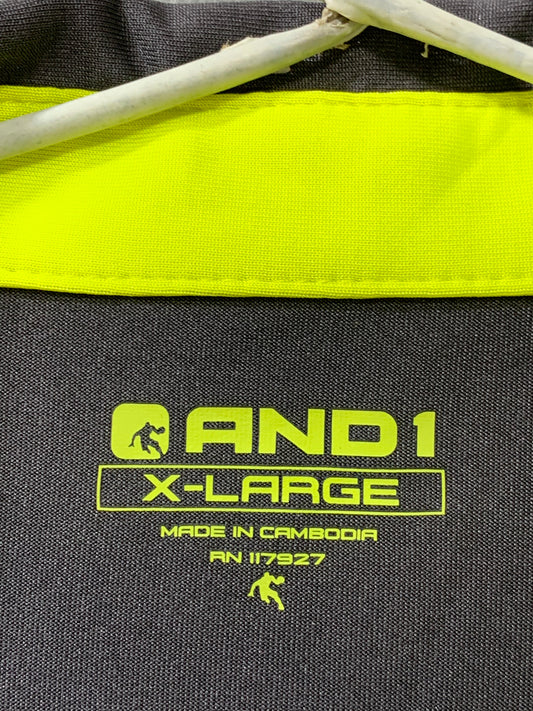 AND1 Sports Gray Polo Men T Shirt