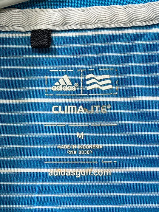Adidas Sports Blue Polo Men T Shirt