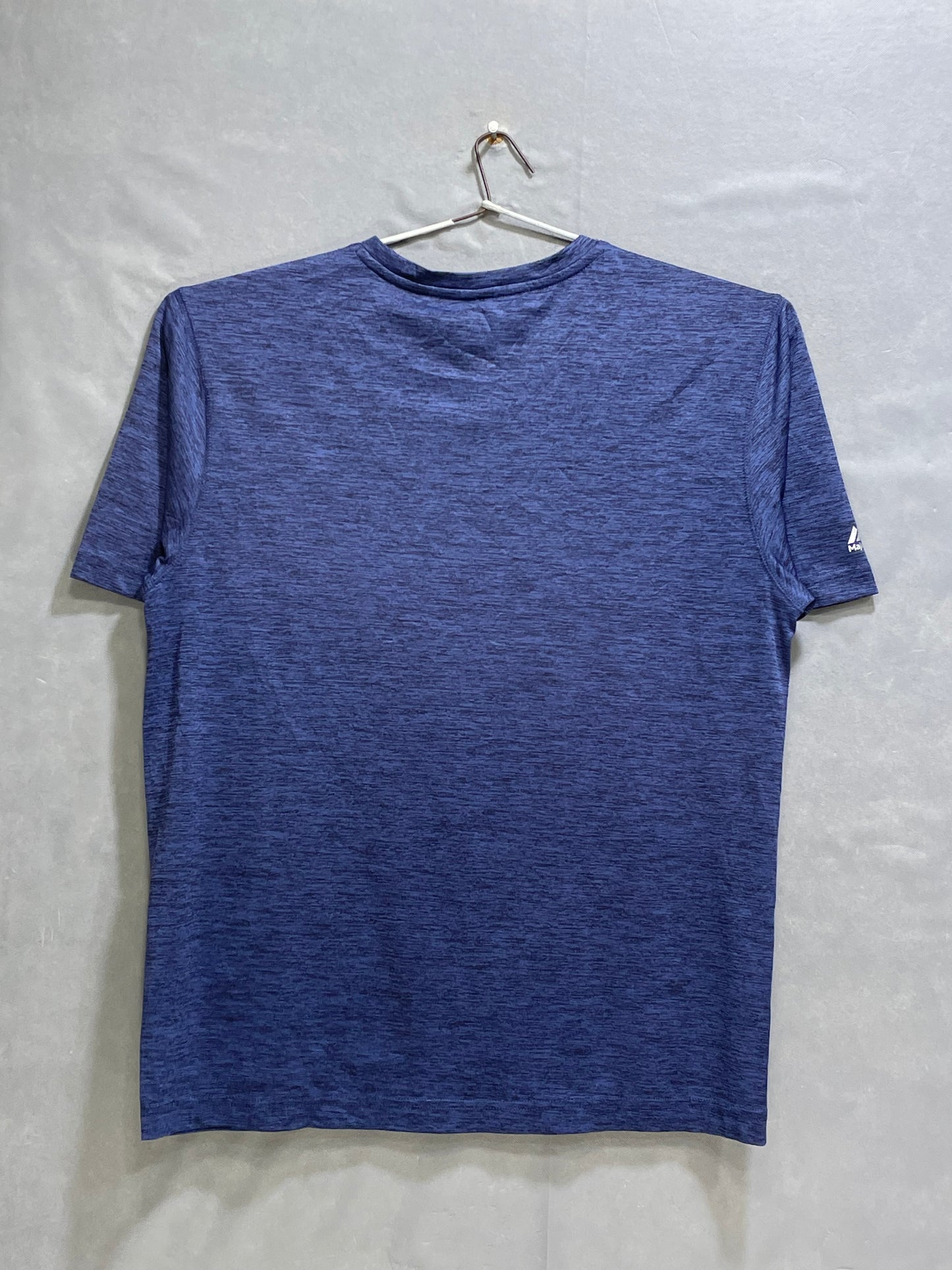 Majestic Blue Sports For Men T Shirt Medium