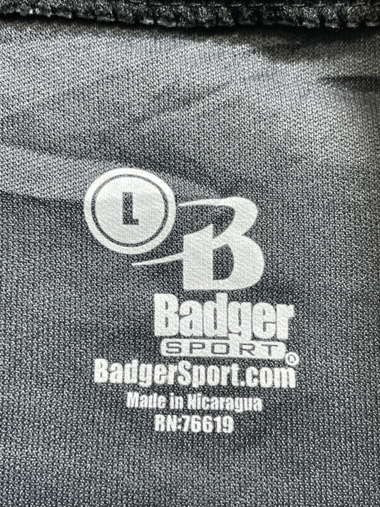 Badger Gray Sports For Men T Shirt Large