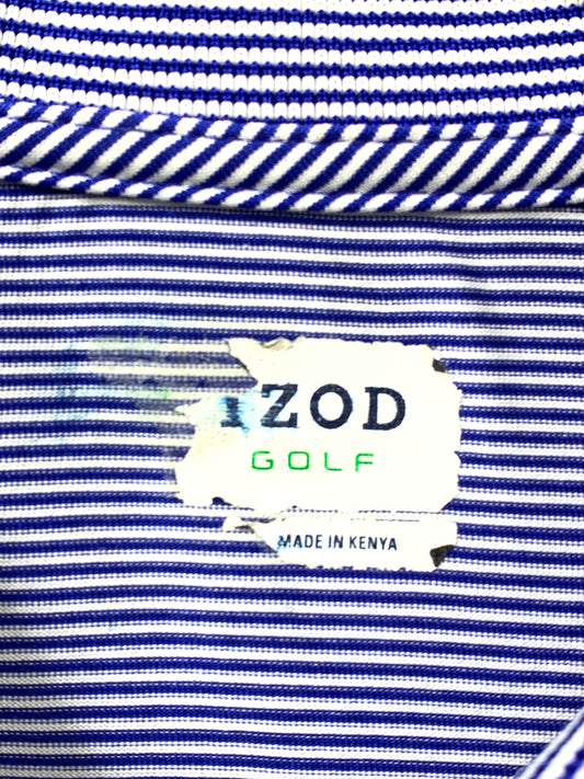 Izod Sports Purple Polo Men T Shirt