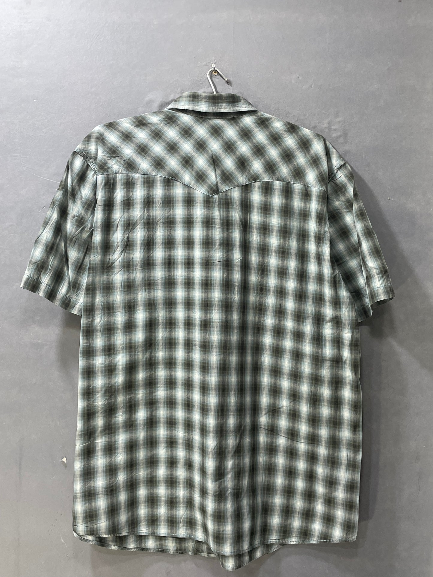 Calvin Klein Green Cotton Shirt For Men XXL