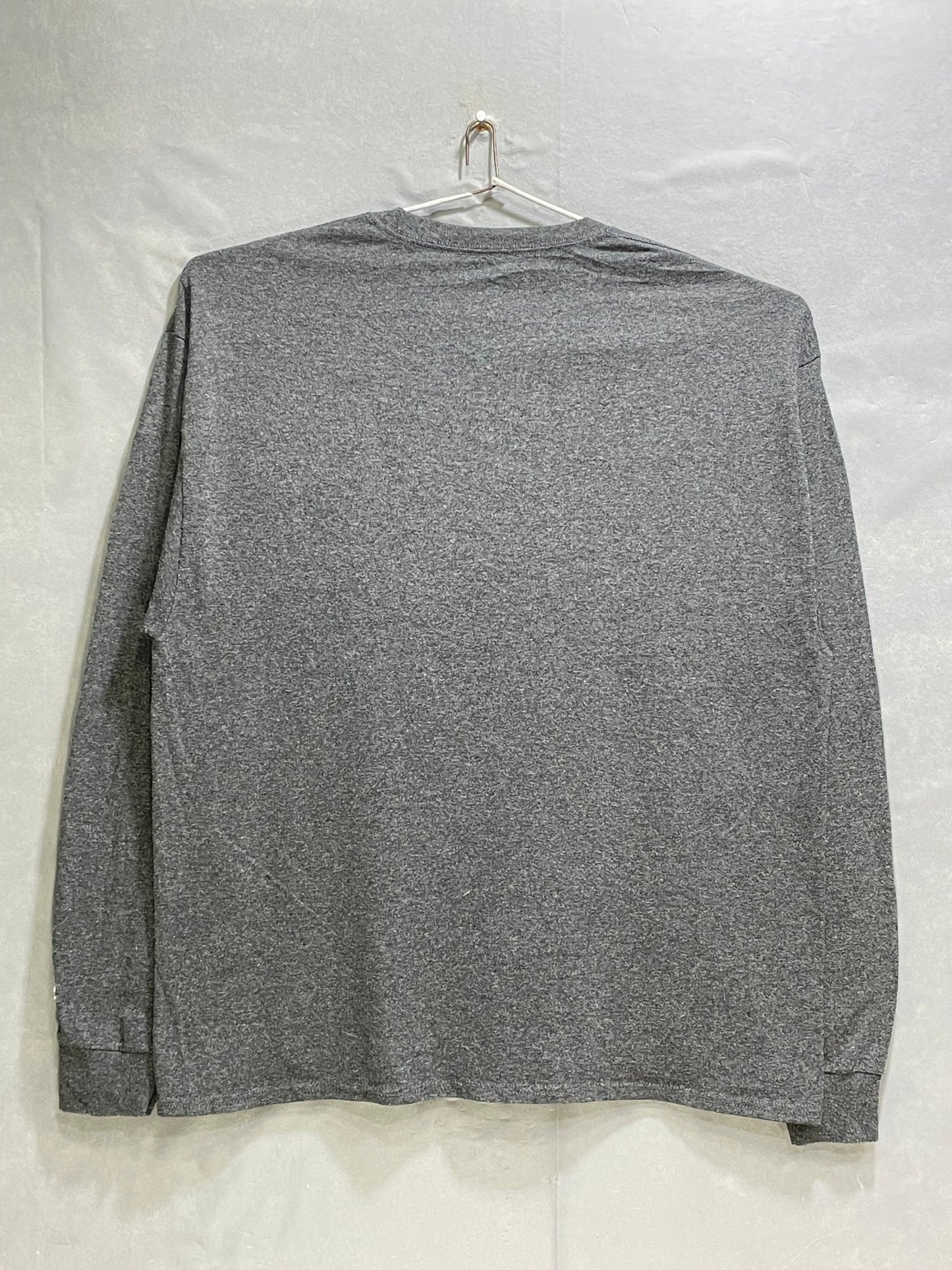 Champion Gray Cotton T Shirt For Men X Large