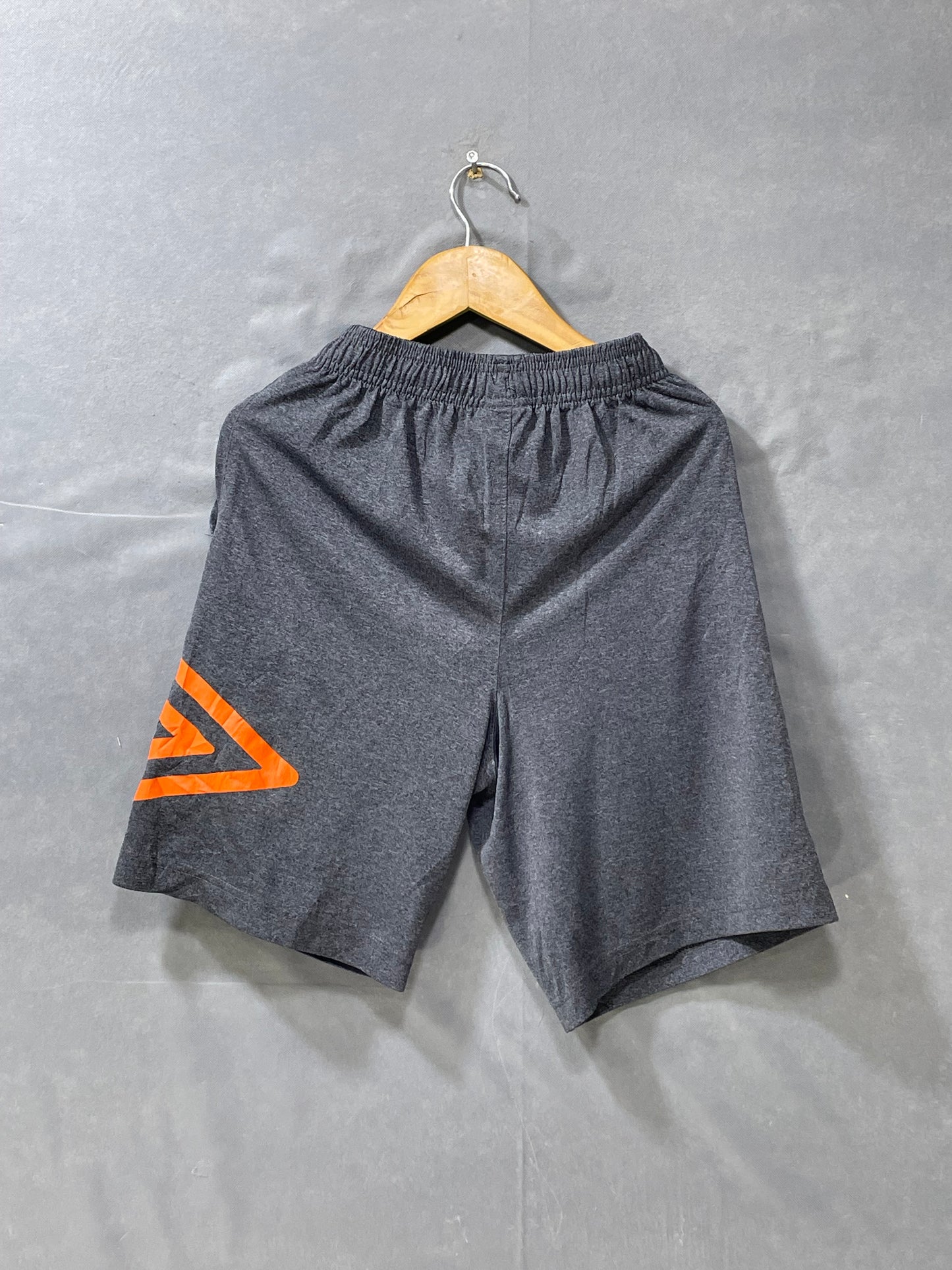 Umbro Gray Sports Short For Kids 10 Years