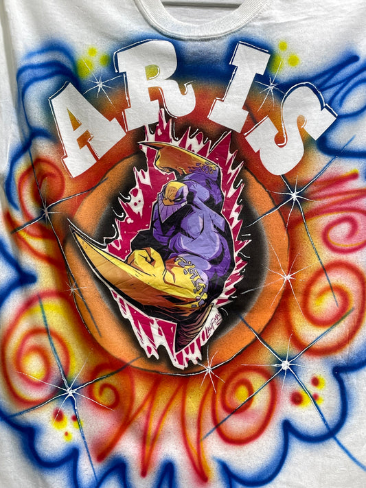 Preloved Labels Vintage White Cotton T Shirt For Men Medium