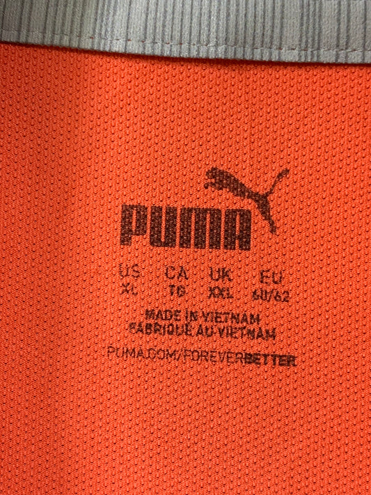 Puma Sports Orange Polo Men T Shirt