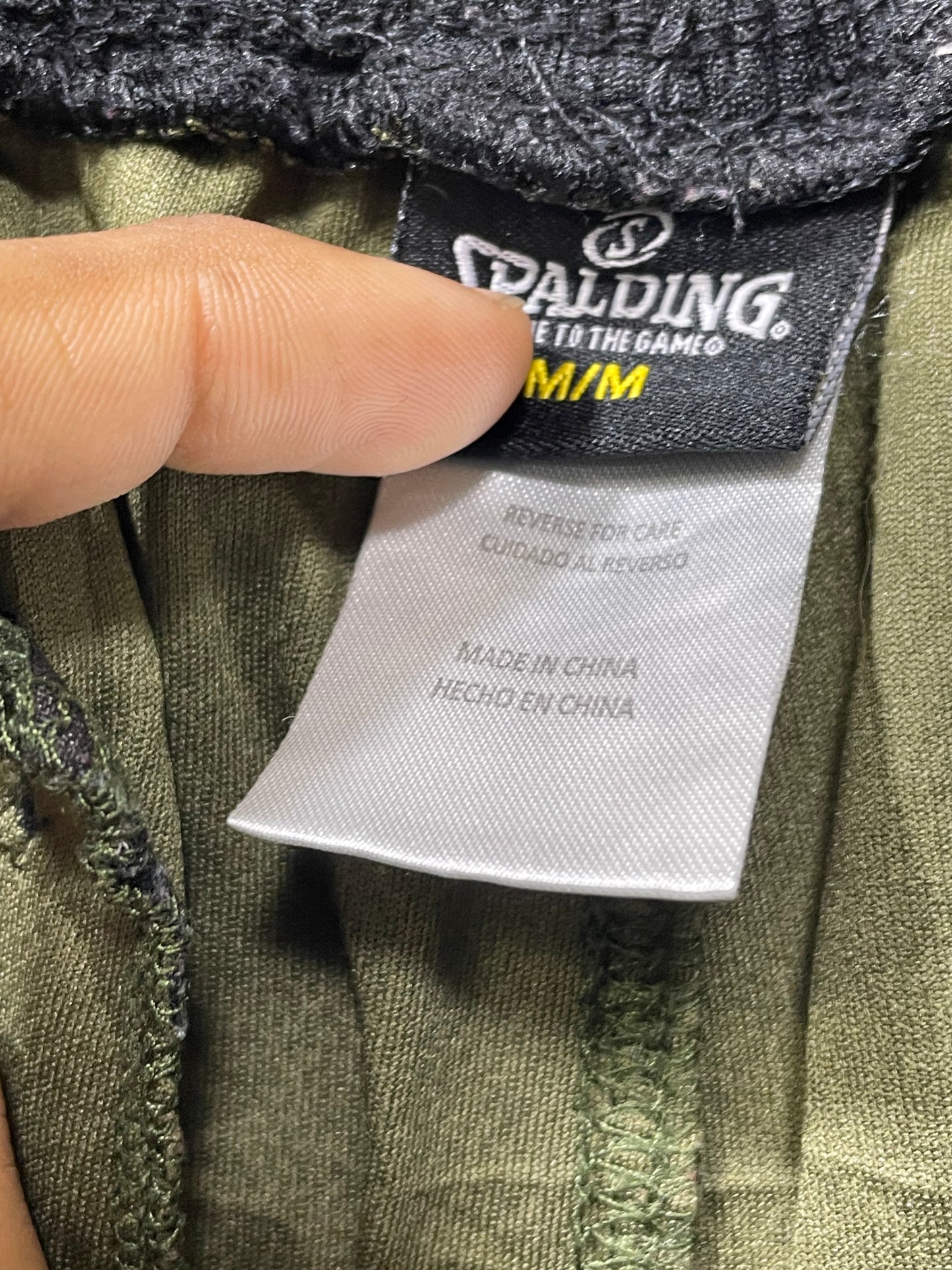 Spalding Green Sports Short For Men XS