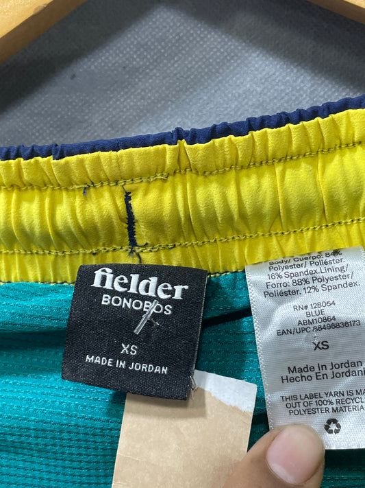 Fielder Blue Sports Short For Men XS