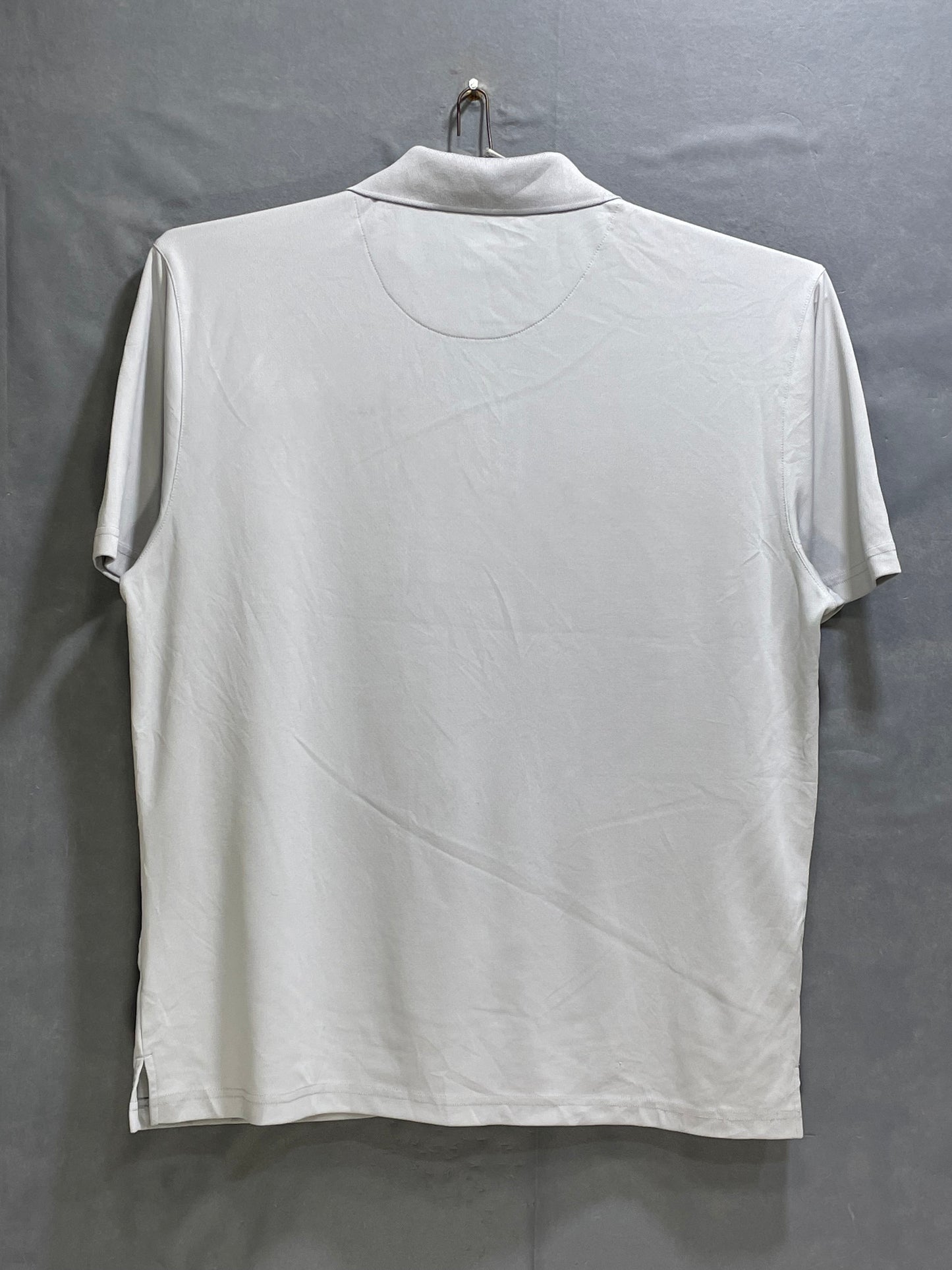 Pro Series Gray Polyester Sport Polo T Shirt For Men X Large