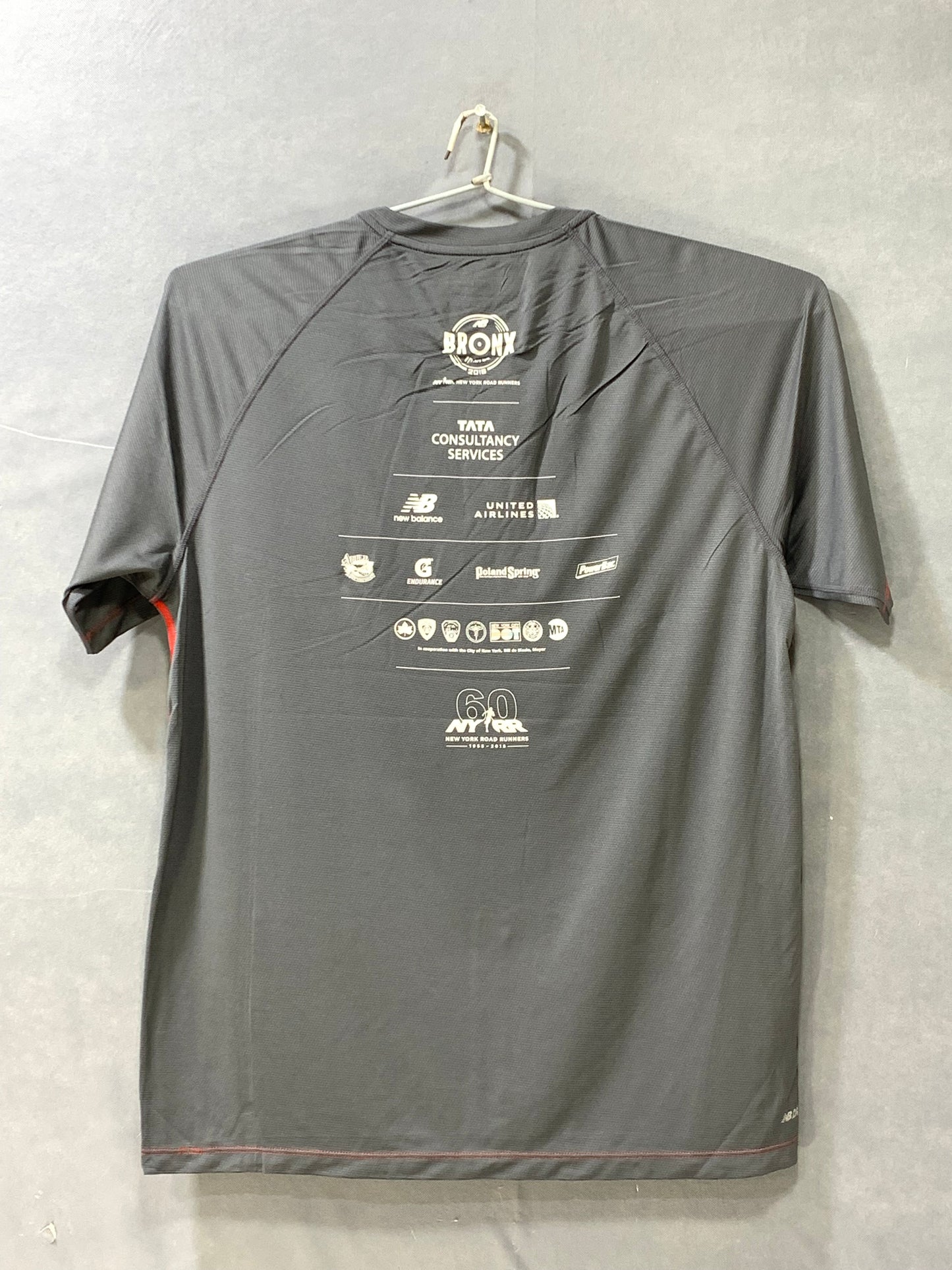 New Balance For Sports Gray Men T Shirt