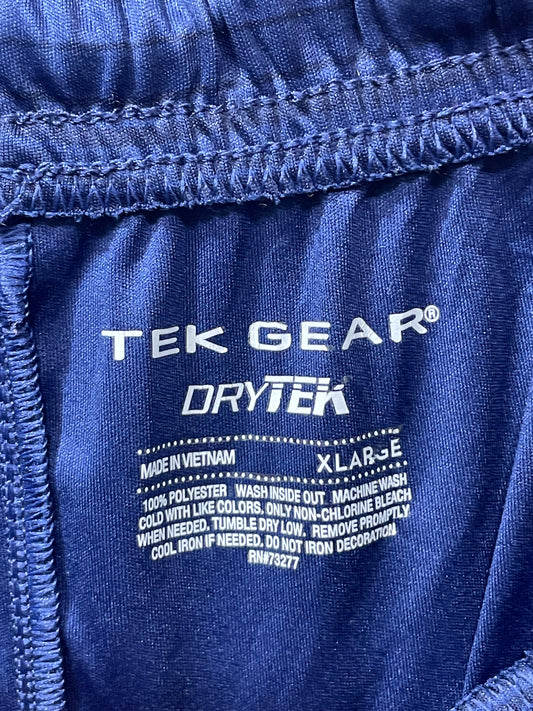 Tek Gear Blue Sports Short For Men XL