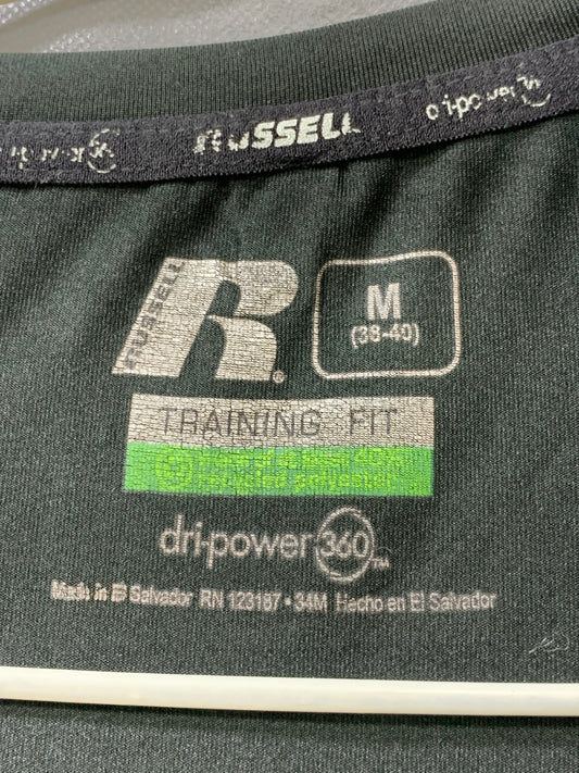 Russell For Sports Black Men T Shirt