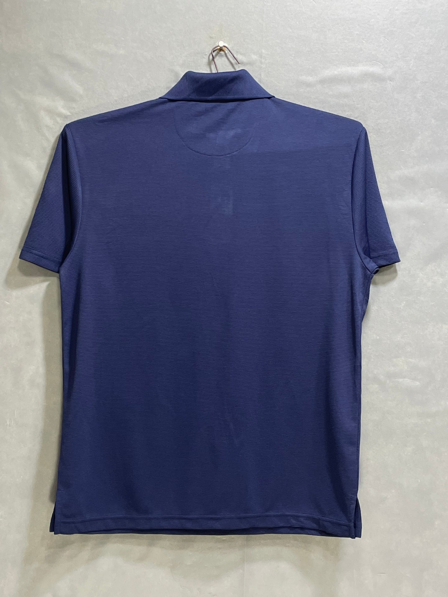 Ben Hogan Blue Polyester Sport Polo T Shirt For Men L