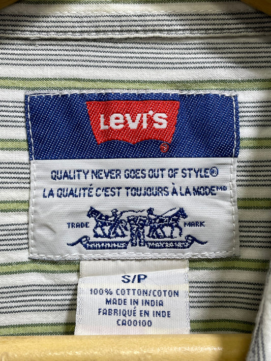 Levi's White Cotton Shirt For Men Small