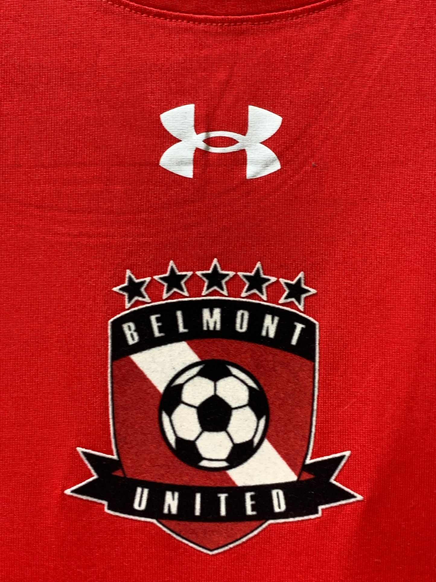 Under Armour For Red Sports Men T Shirt
