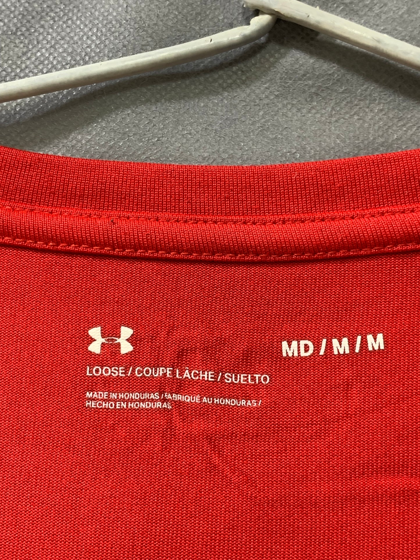 Under Armour For Red Sports Men T Shirt