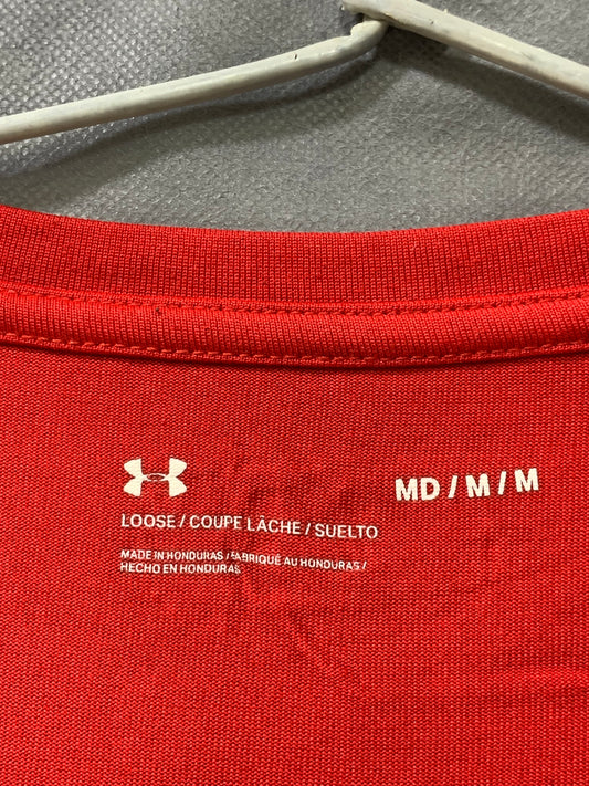 Under Armour For Red Sports Men T Shirt